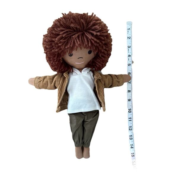 HarperIman Ashton 14'' Plush Doll Linen Handmade - Picture 5 of 5
